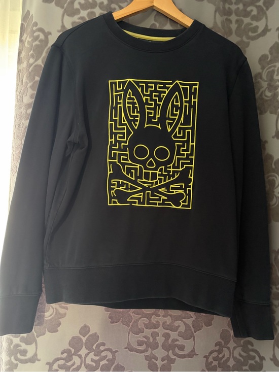 Psycho Bunny Other - Psycho Bunny Pisani Embroidered crew neck sweatshirt, Navy